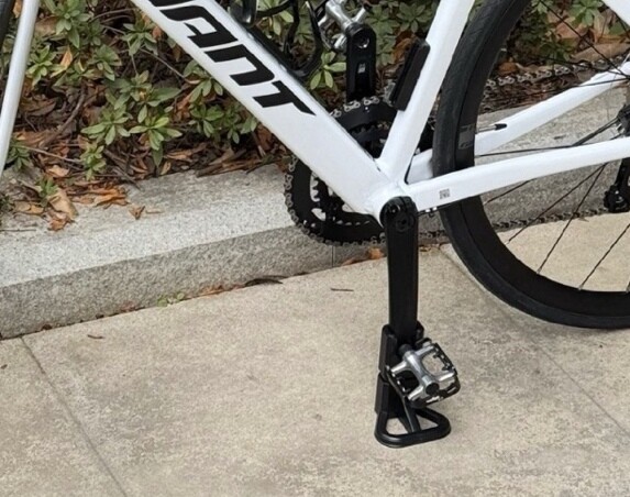通用自行车支架脚撑公路车停车支架自行车配件便携式脚撑摆拍神器