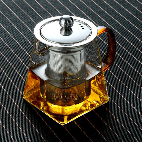 加厚高硼硅玻璃泡茶壶