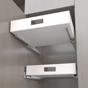 厨房橱柜改造耐压滑轨托盘抽屉收纳盒分层整理抽拉篮储物盒环保PP