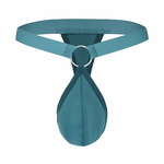 圆环男士大囊袋宽边低腰内裤性感t字网孔透气舒适夜场丁字裤裤衩