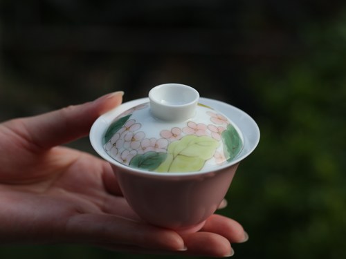 翠谷芳涧盖碗手抓泡茶器泡岩茶