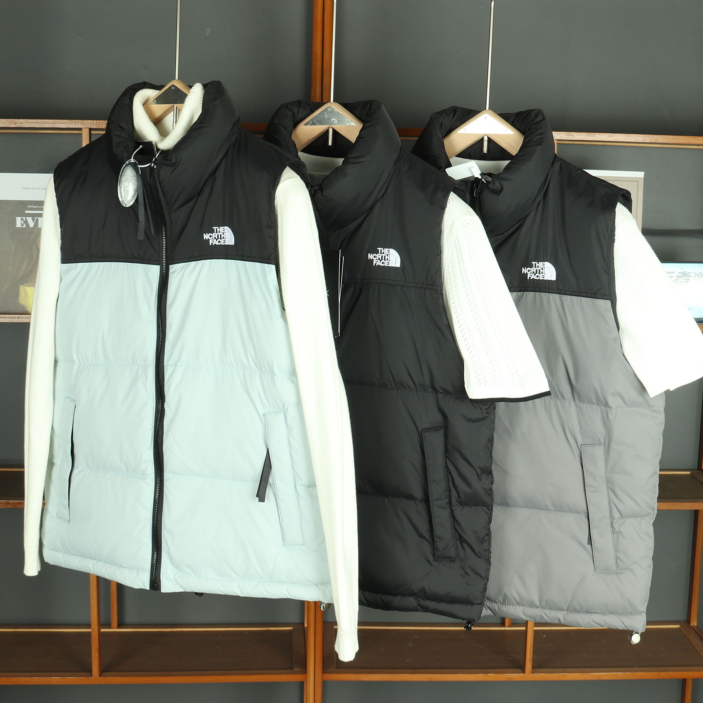 2025男士新款时尚休闲羽绒马甲潮