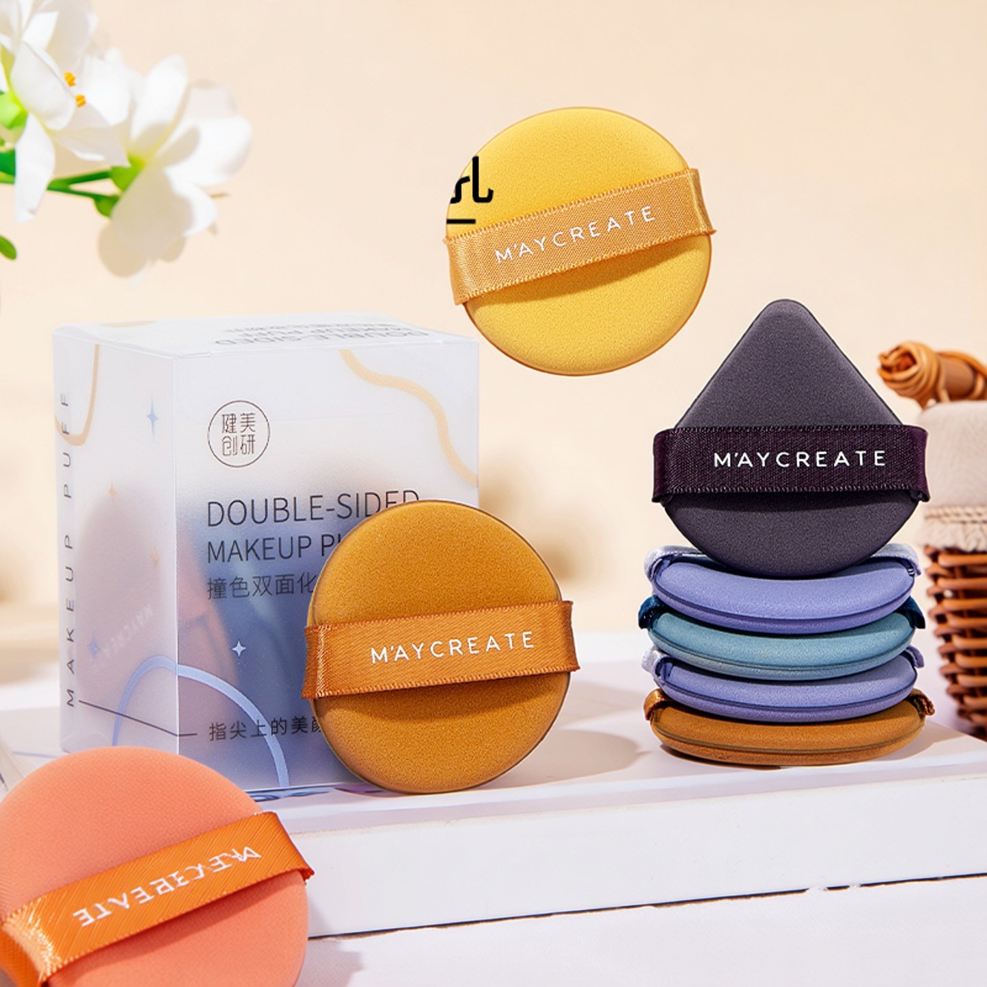 5片随机发货气垫粉扑双面干湿两用粉底液专用不吃粉散粉定妆海绵,家庭/个人清洁工具,面扑/粉扑,淘宝优惠券,粉丝福利购,淘宝优惠卷