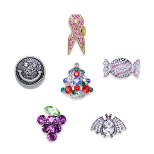 Popits人字拖专用配饰葡萄系列