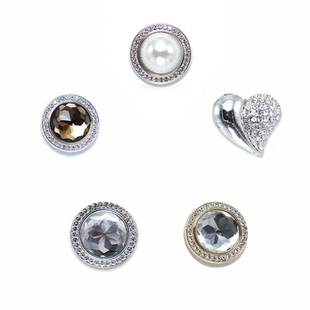 Popits人字拖专用配饰太阳花系列DIY拖鞋饰扣奥地利水晶