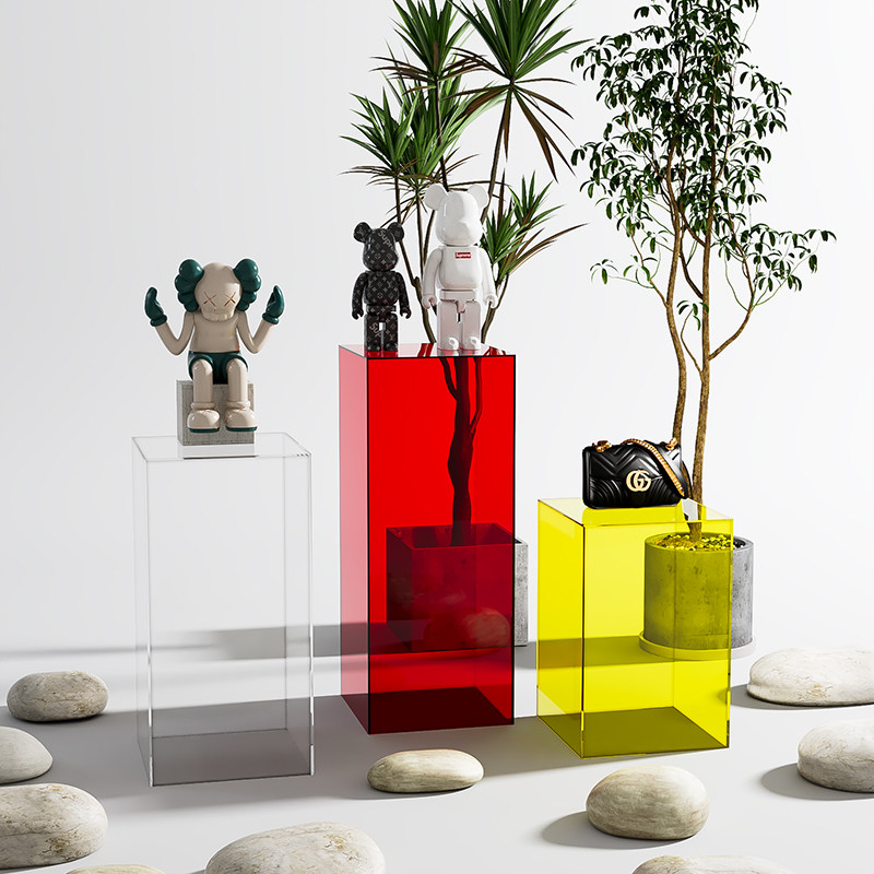 高通透亚克力展示台模特地台