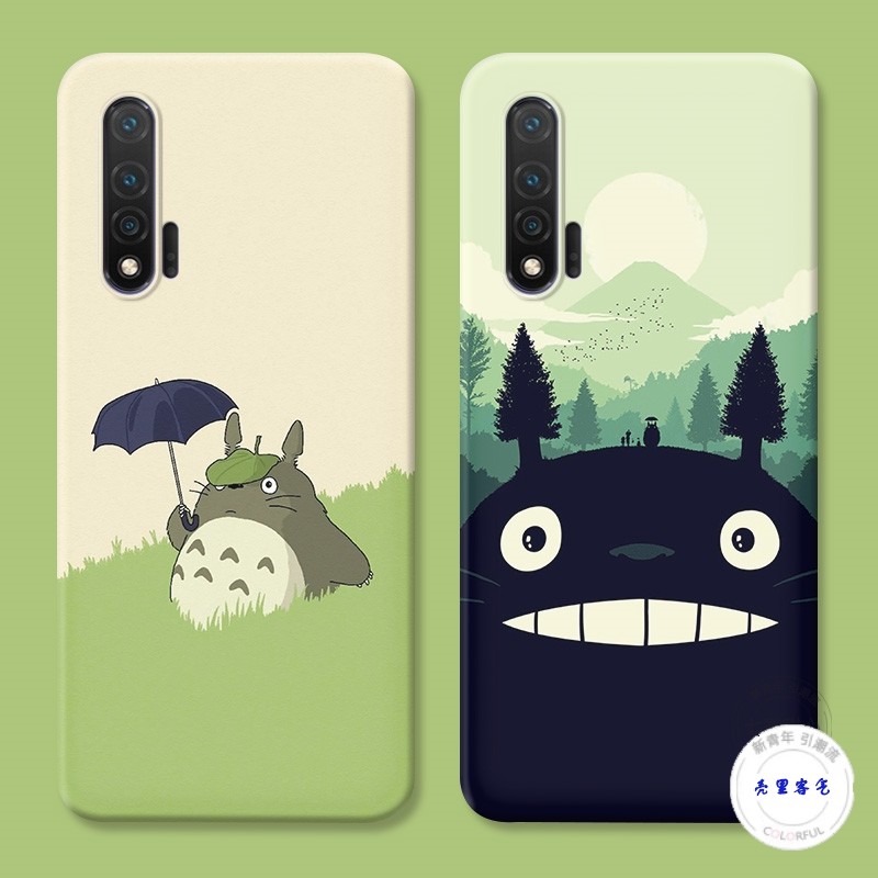 适用于于华为nova6手机壳5pro可爱3i4e2s龙猫z宫崎骏