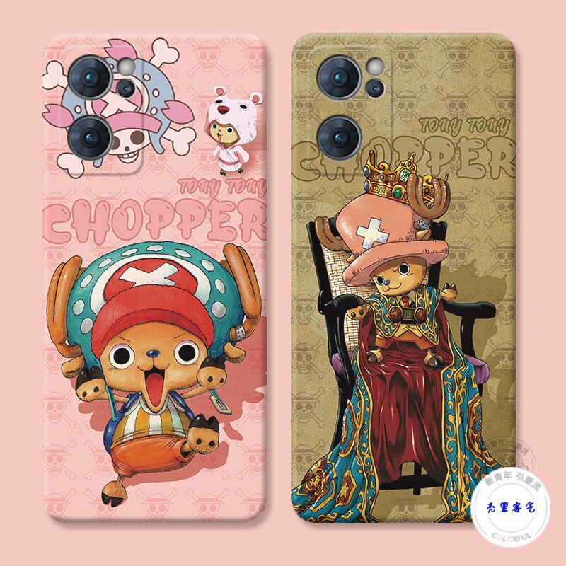 适用于可爱乔巴9oppo reno10手机壳8pro+7海贼王6