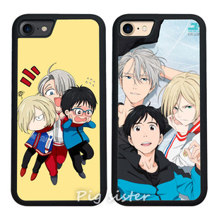 冰上的尤里卡通iPhone7手机壳勇力苹果6splus磨砂适用513保护套软