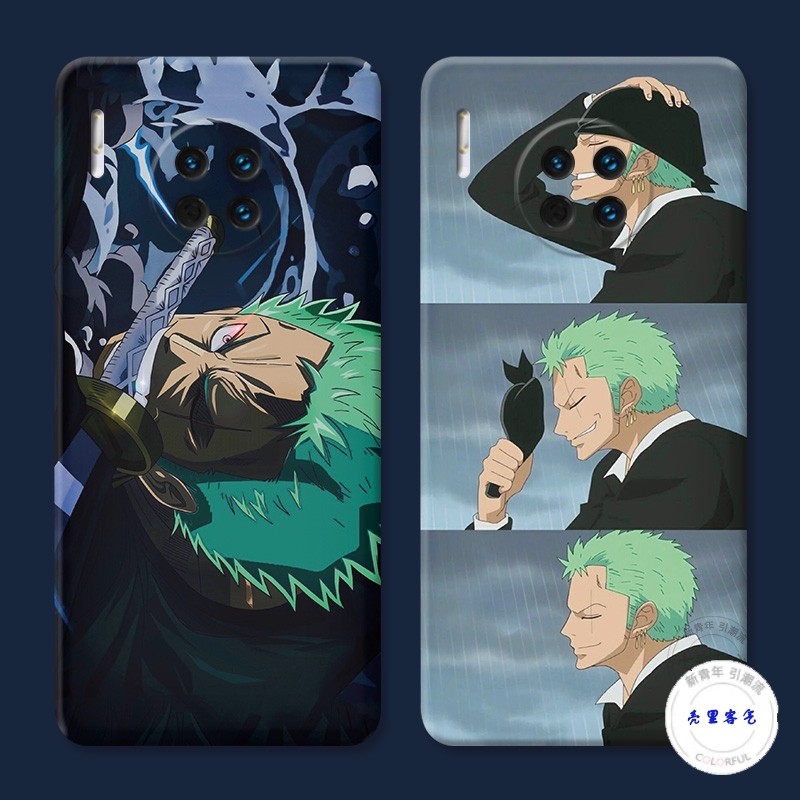 适用于潮男索隆华为mate30手机壳40pro+50海贼王20x