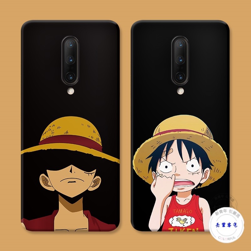 适用于可爱路飞1+11一加10pro手机壳9R海贼王8t卡通7男