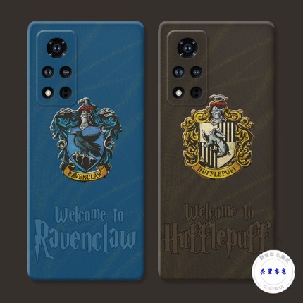 适用于鹰院华为荣耀v40手机壳v20v30pro哈利波特v10赫奇帕奇v9play防摔套