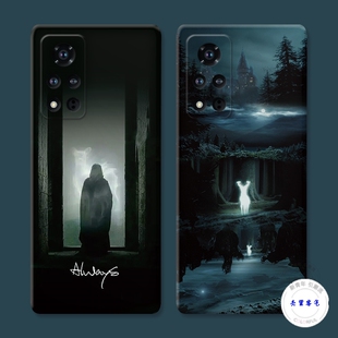 适用于斯内普神鹿华为荣耀v40手机壳v20v30pro哈利波特v10软v9play防摔套