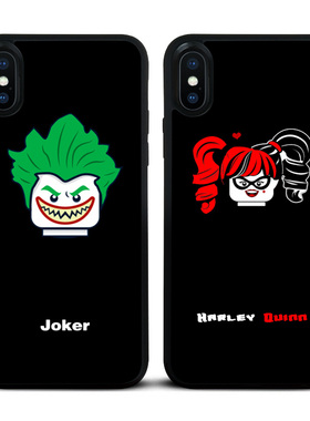 JOKER小丑女乐高蝙蝠侠漫威iPhone X/513/6s/7/12pro手机适用壳xs
