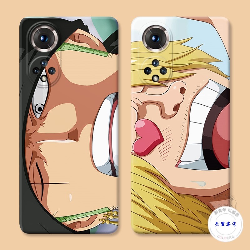 适用于大头索隆华为荣耀80手机壳90+70pro山治60海贼王5