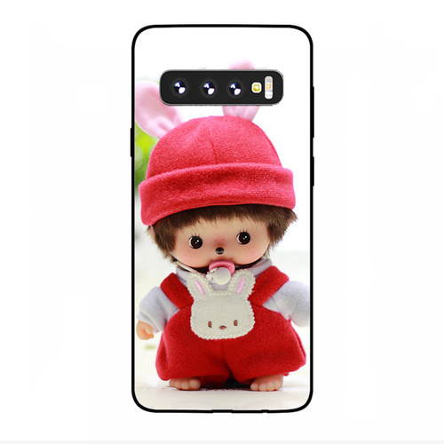 note10+手机壳9/8适用S20+玻璃S8plus套s9+防摔S10E蒙奇奇三星