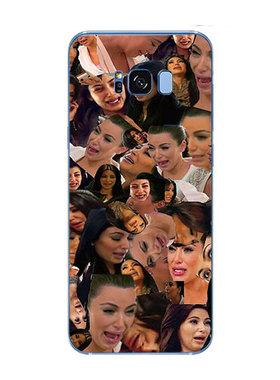 适用于s12pro/S7S6/C7Pro/Note8手机壳oppor9小米6金卡戴珊哭泣表