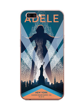 oppor14/plus/A79/R15手机壳摇滚阿黛尔阿德金斯适用Adele Adkins