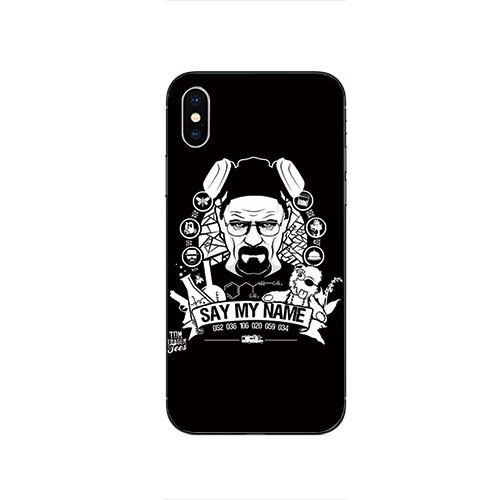 iphoneX苹果14/7/12pro手机壳一加5T绝命毒师适用老白say-my-name