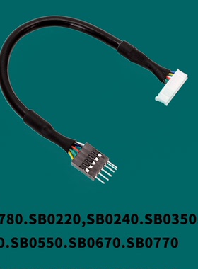 创新声卡前置线 机箱面板转接线适合SB0460 SB0550 SB0610 SB0350