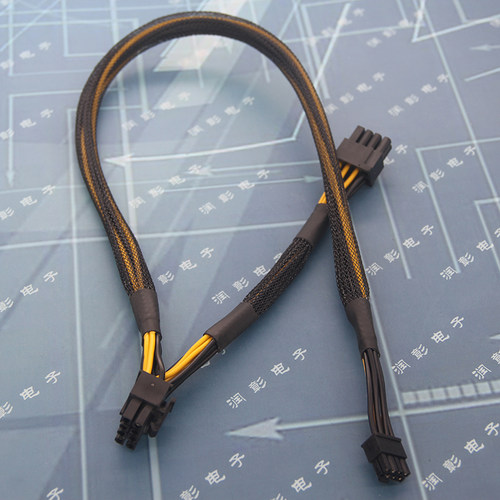 HP服务器显卡供电线8p接口50cm