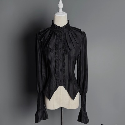 Lolita暗夜执事哥特风衬衫