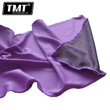 TMT冰巾运动冷感毛巾韩国魔幻降温一甩就冰男女夏季加长