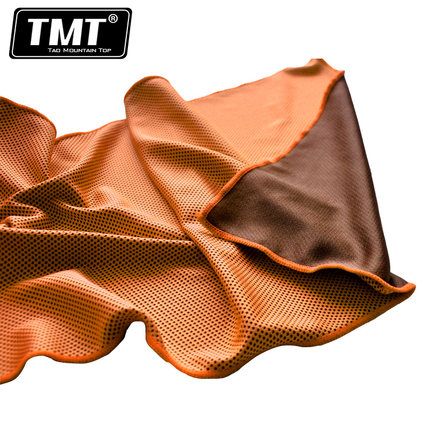 TMT冰巾运动冷感毛巾韩国魔幻降温一甩就冰男女夏季加长