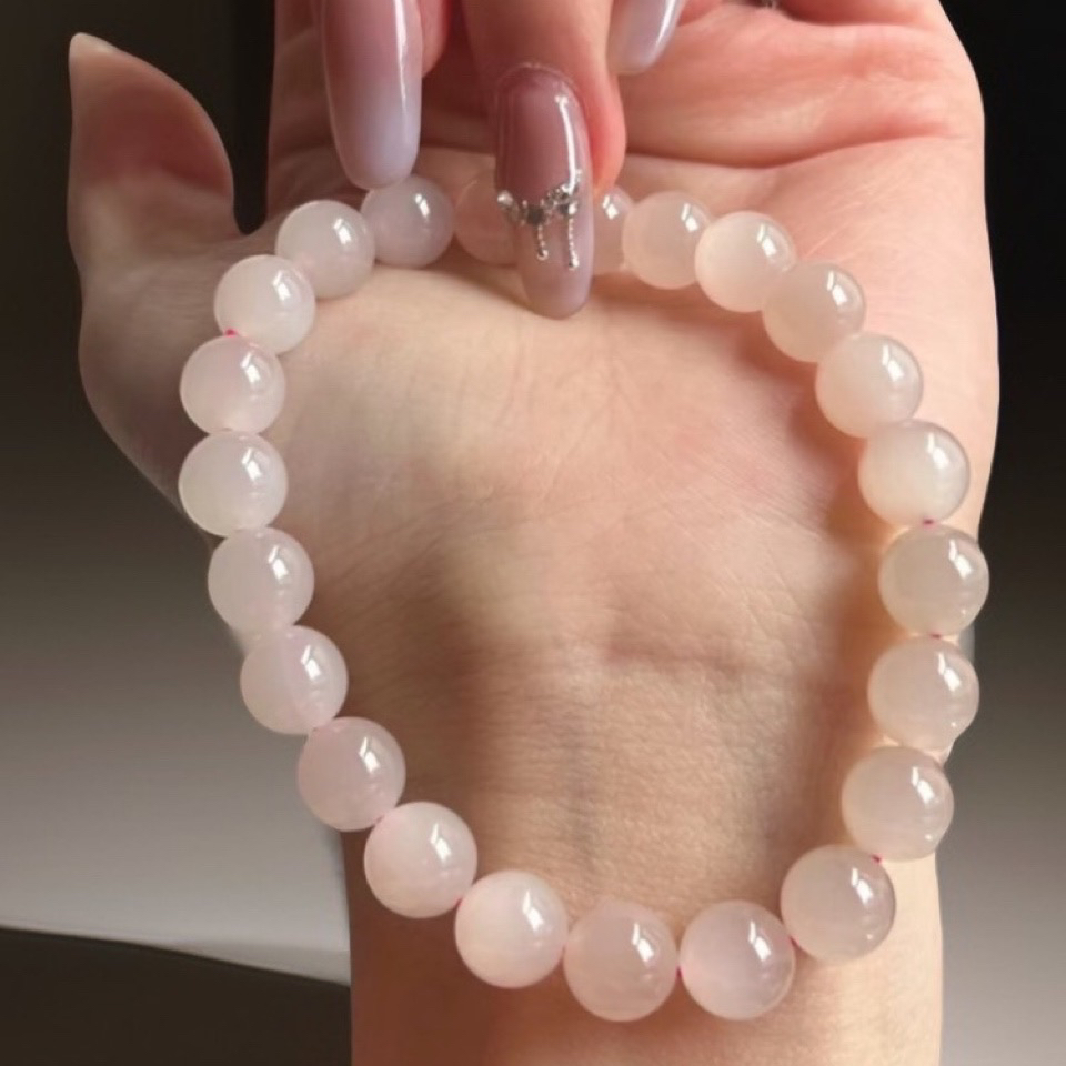 冰清單圈藕粉圓珠手珠金絲玉女友