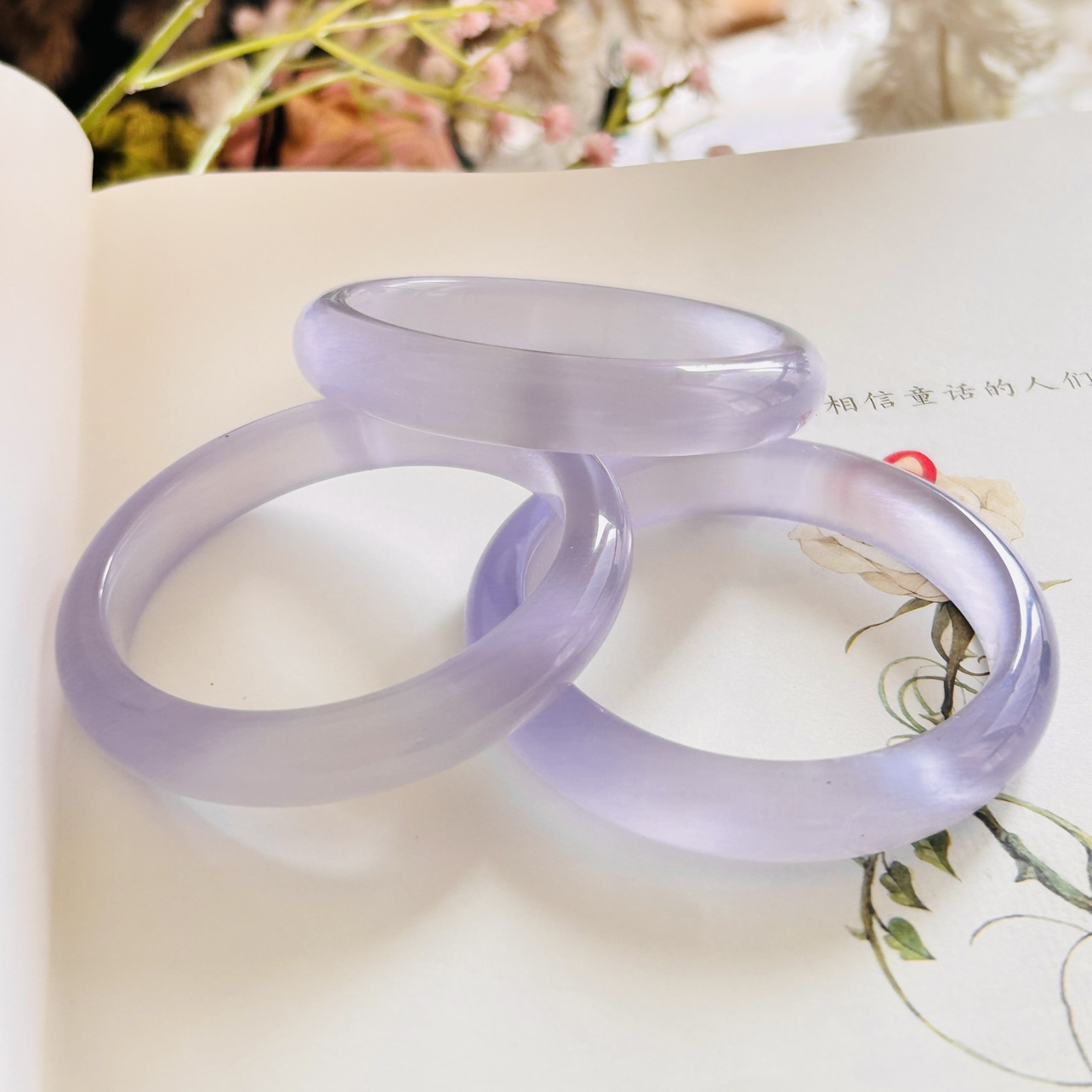 福利款紫羅蘭琉璃手鐲學生款