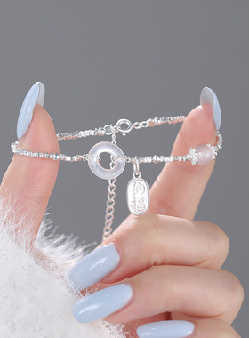 新中式S999足银招财平安扣国潮