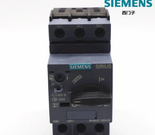 4DA10 正品 西門子SIRIUS馬達電機保護開關斷路器 3RV6021 25A