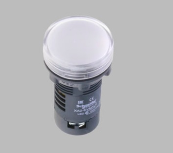 22mm施耐德 白色指示灯XB2BVB1C  XB2-BVM1LC 信号灯