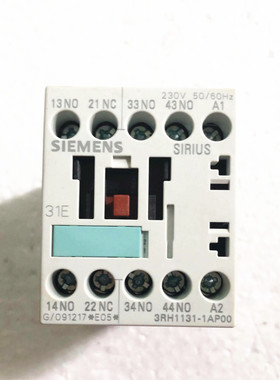 原装正品 西门子 31E 接触器 3RH1131-1AP00  230V 50/60Hz