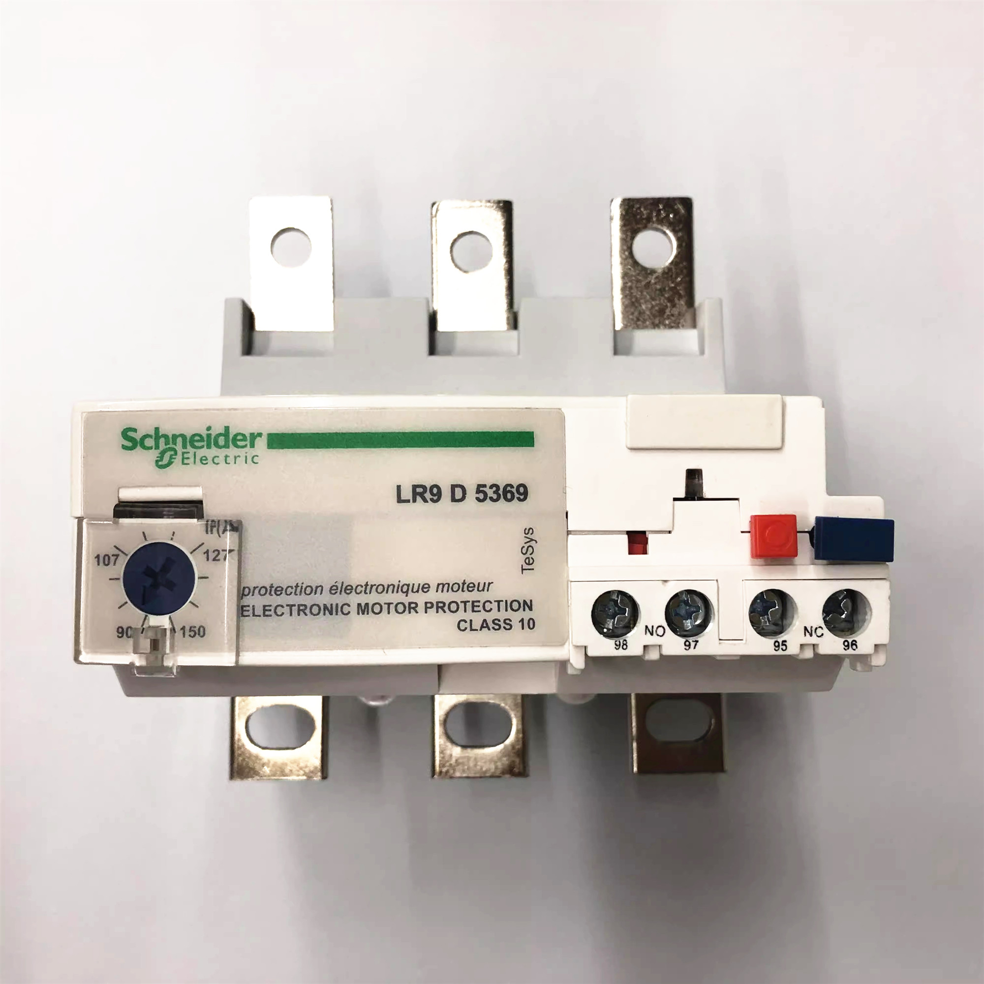 【原厂进口】施耐德热过载继电器 LR9D5369，LR9-D5369 90-150A