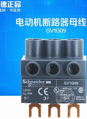 【原装正品】 施耐德 电动机断路器 母线端 GV1G09 GV1-G09 现货