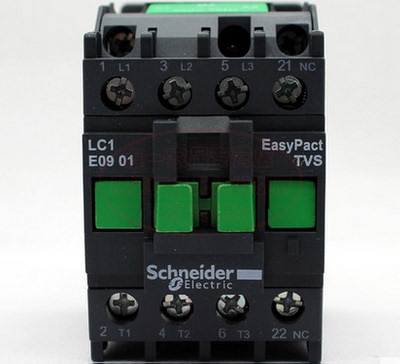 原装正品 施耐德 门锁抱闸交流接触器 3开1闭 LC1E0901 110V电梯