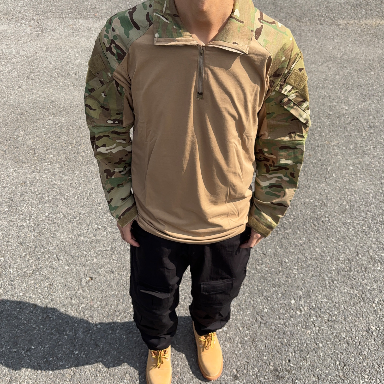 UNCLEBLUE战斗蛙服上衣男cp迷彩户外军迷作战服长袖