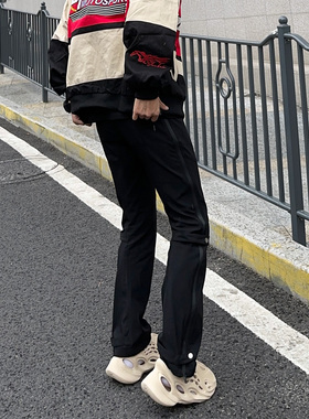 UNCLEBLUE 春夏户外机能Gorpcore风街头复古休闲裤可调节长裤