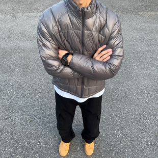 UNCLEBLUE蒲公英轻量立领羽绒服25冬季 90绒轻量可收纳外套男 新品