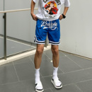 高街篮球裤 训练五分裤 休闲裤 夏季 运动短裤 UNCLELUE 男健身美式