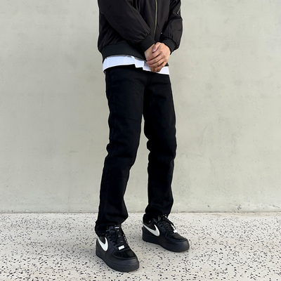 UNCLEBLUE拉链长裤春夏牛仔裤