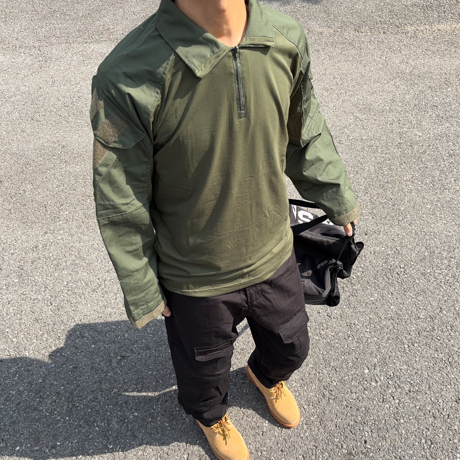 UNCLEBLUE战斗蛙服上衣男cp迷彩户外军迷作战服长袖
