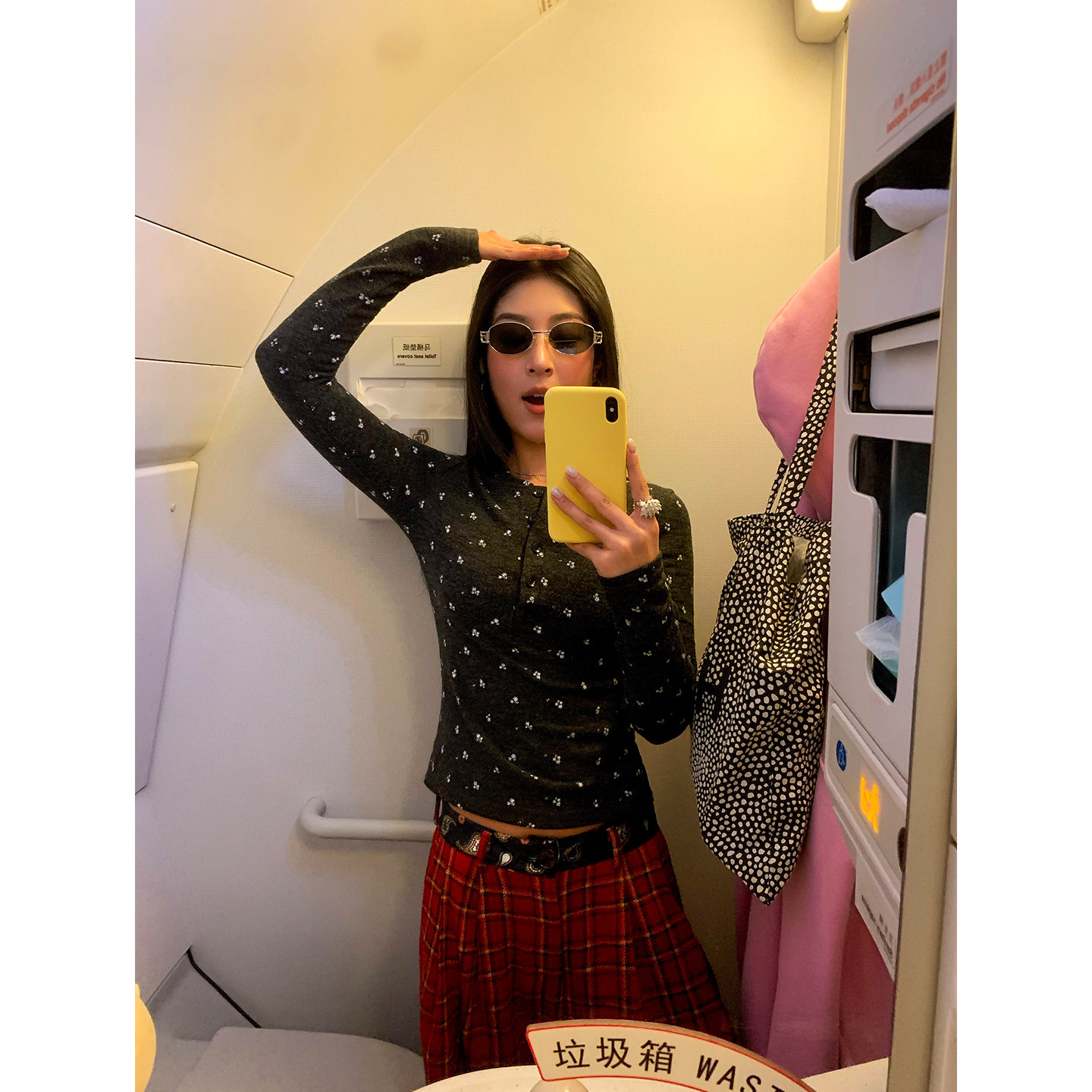 今屿花花 内搭打底衫女2026新款早春长袖灰色T恤碎花小个子可外穿,女装/女士精品,T恤,淘宝优惠券,粉丝福利购,淘宝优惠卷