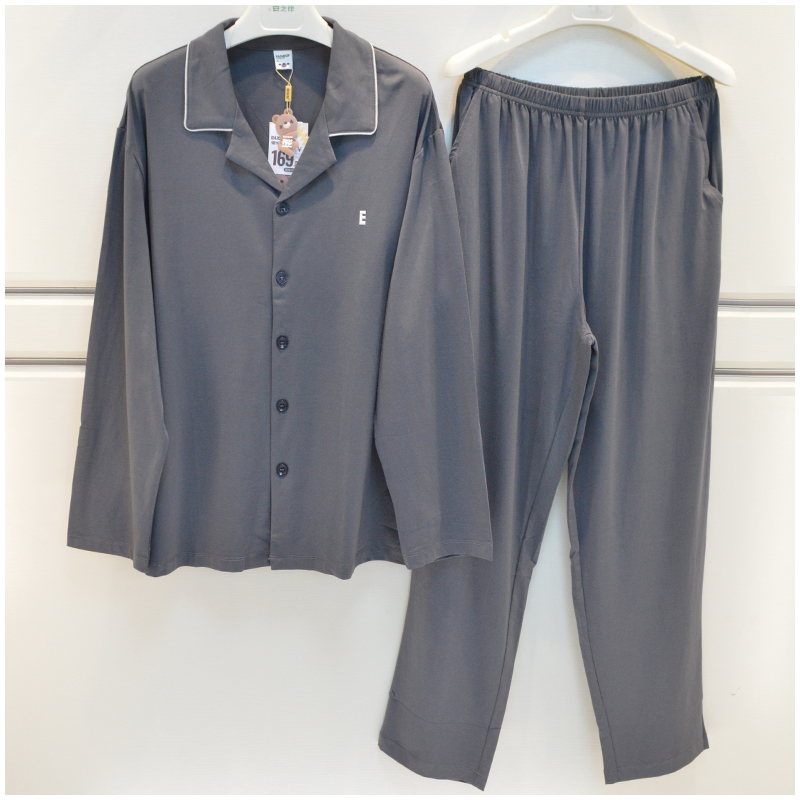 佰伦熊男士莫代尔棉睡衣