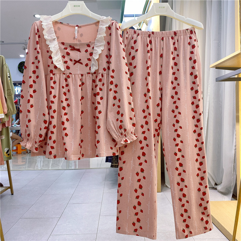 安之伴女士针织出名可爱草莓