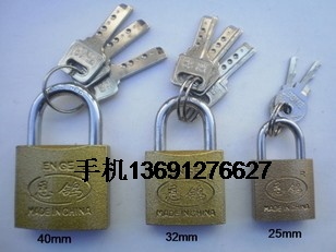 恩鸽挂锁大门锁仿铜锁塑钢锁小挂锁铁锁文件柜铁皮柜锁箱包锁