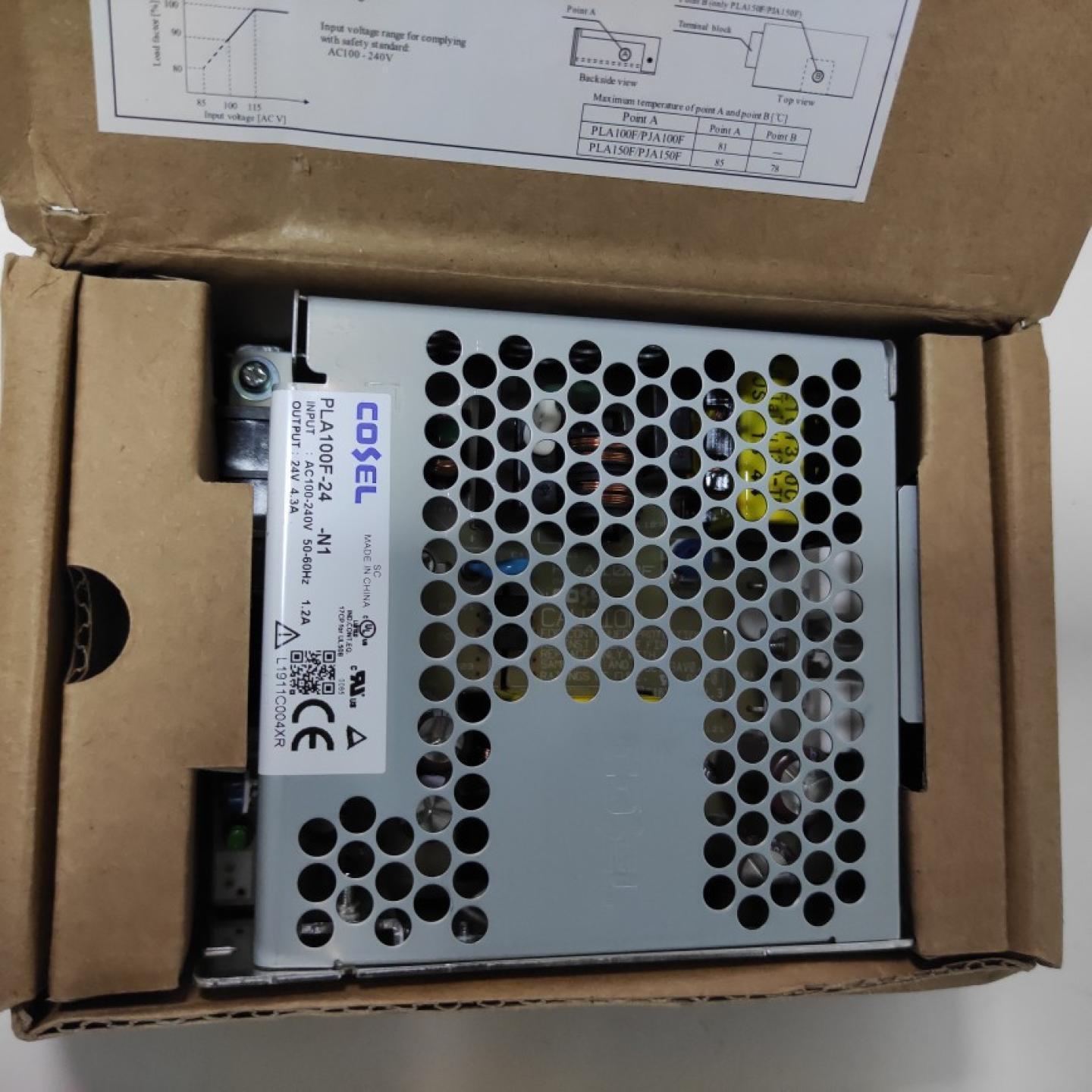 PLA50F-24 PLA100F-24-N1全新开关电源带导轨底座