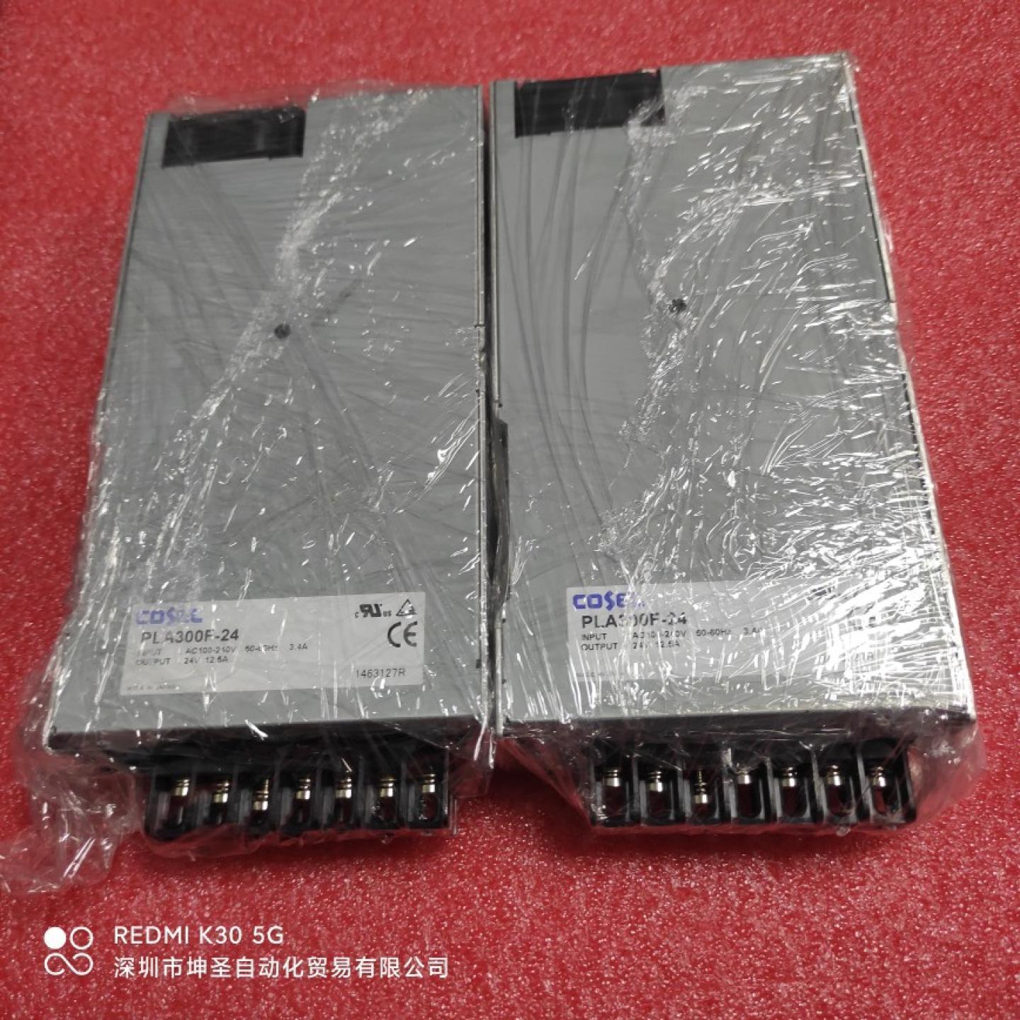 COSEL PLA300F-24 AC100~240V 输出24V12.5A开关电源可充新两个
