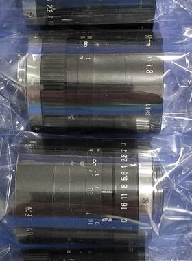 工业相机原装拆机镜头COSMICAR 50MM 1:1.8 PENTAX TV LENS